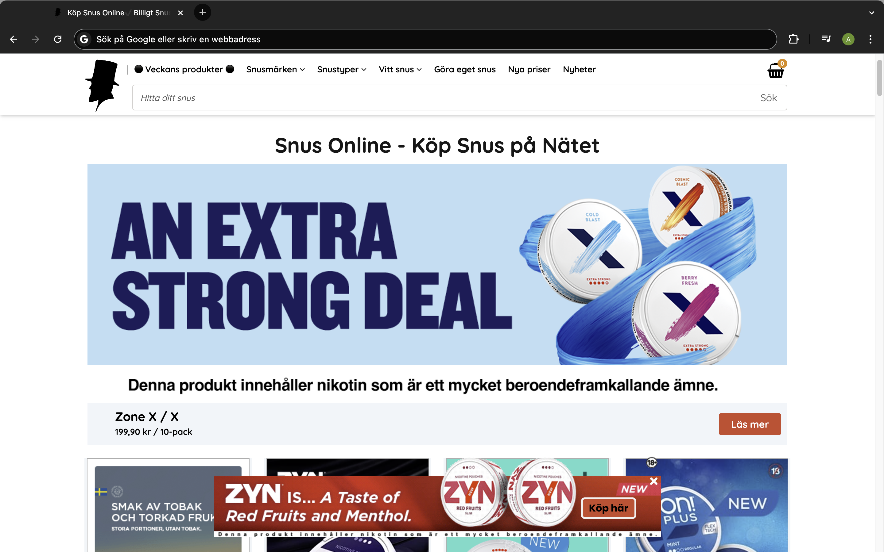 HEM 9 bild på en hemsida till kund